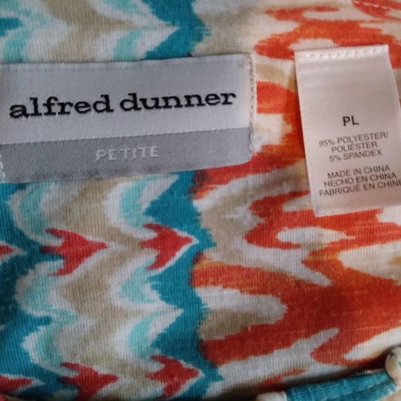 ALFRED DUNNER Geometric Shapes Top - Picture 7 of 10